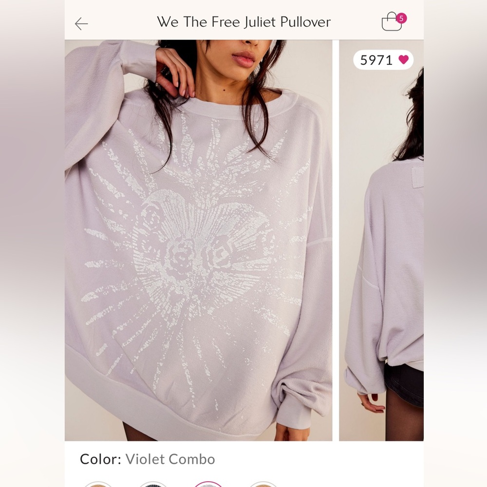 We The Free Juliet Pullover